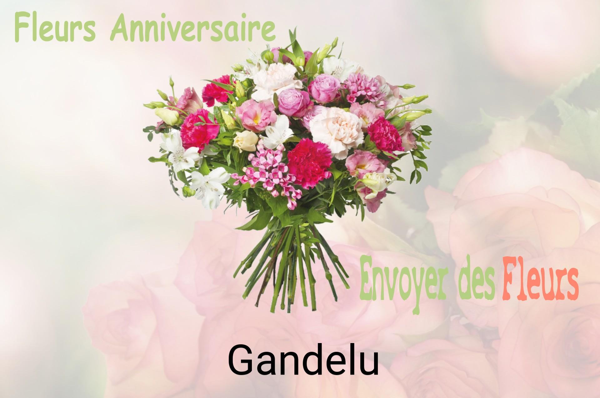 Bouquet de fleurs d’anniversaire livré à Gandelu